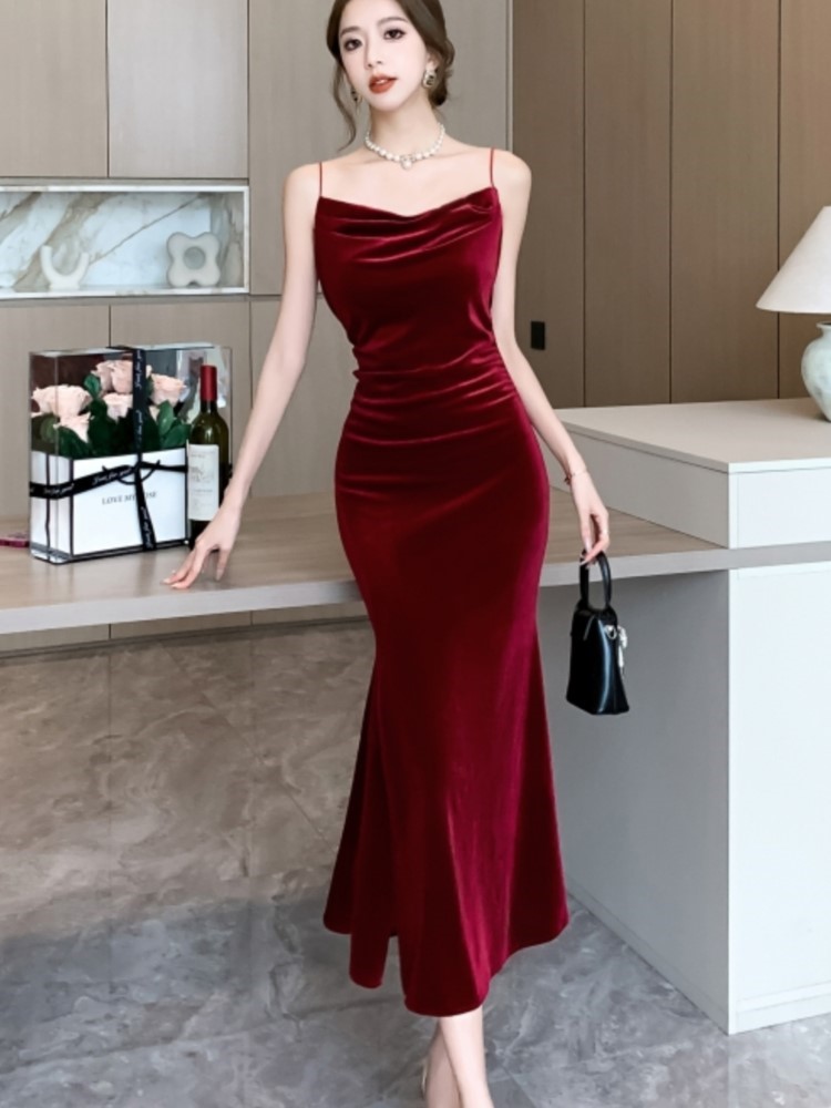 red gown for women