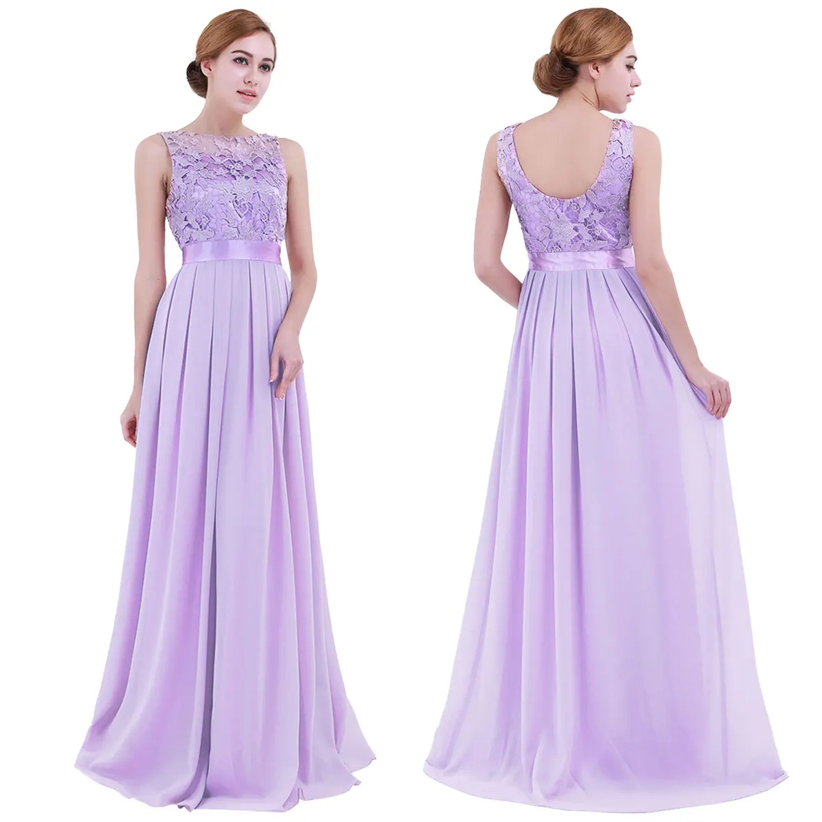plum bridesmaid dress
