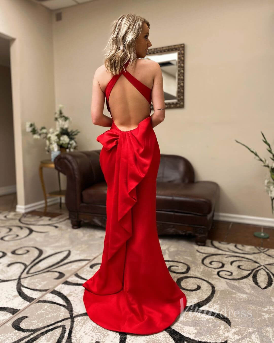 open back prom dress