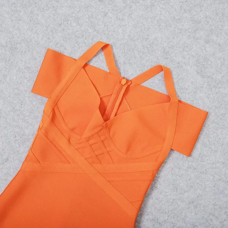 The Allure of Orange Cocktail Dresses