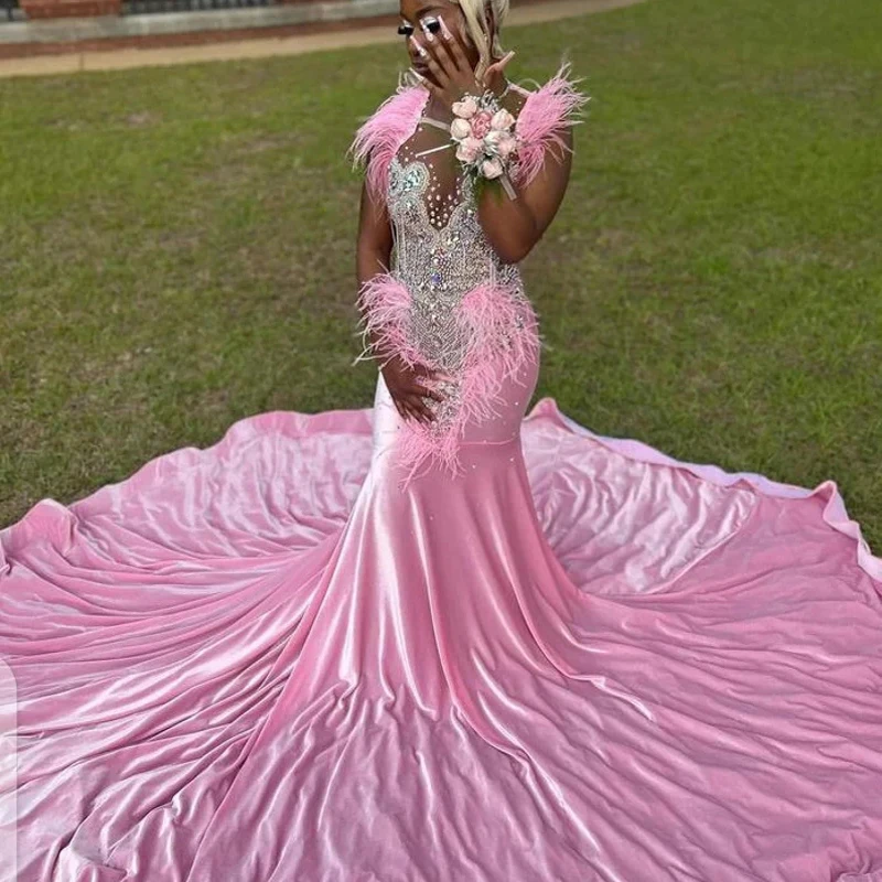 pretty in pink prom dress