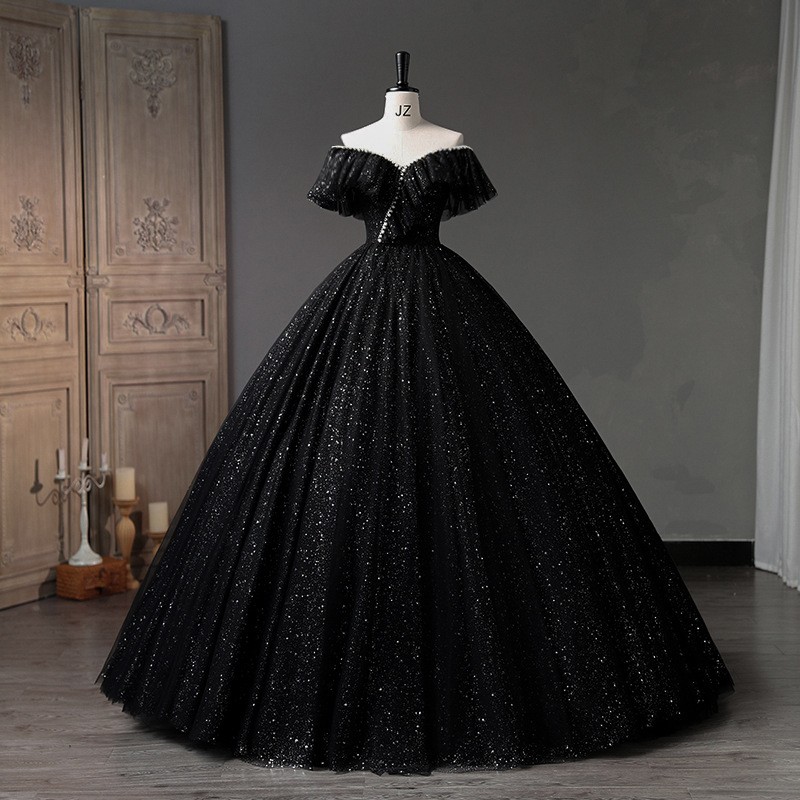 Black wedding dress