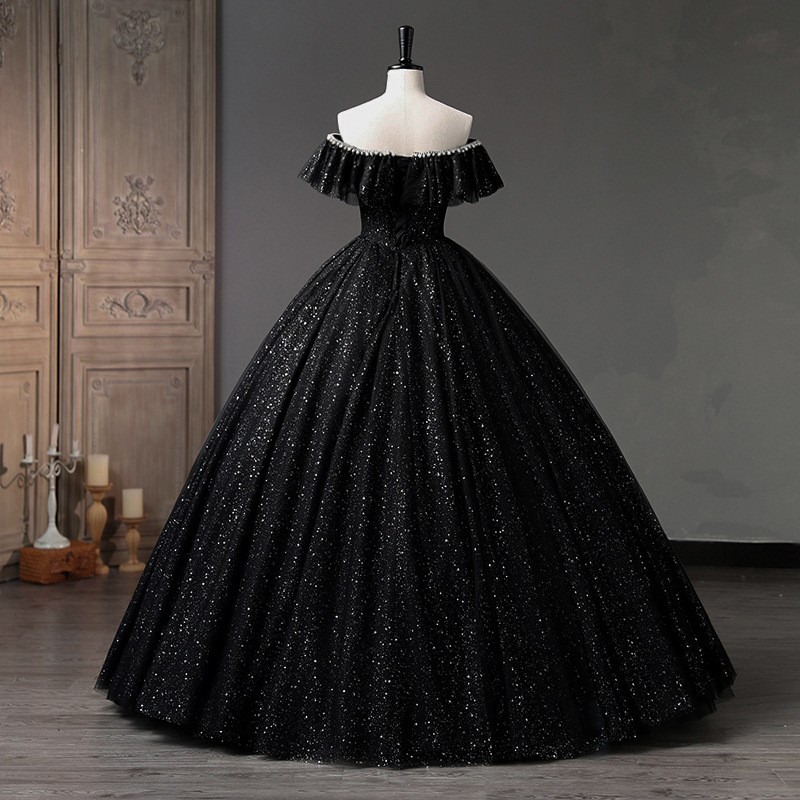 Black wedding dress