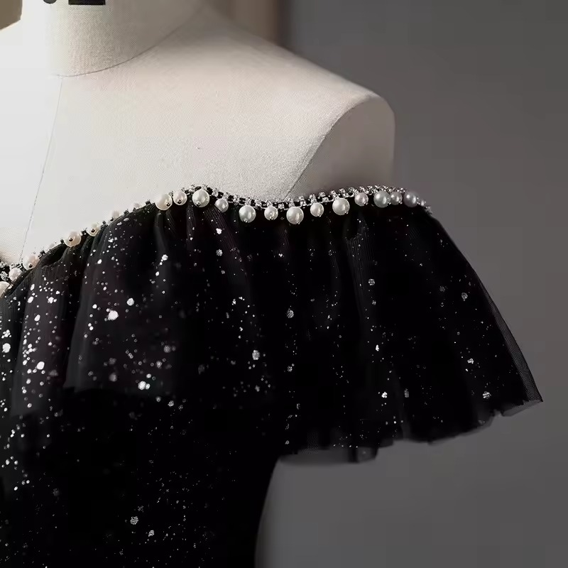 Black wedding dress