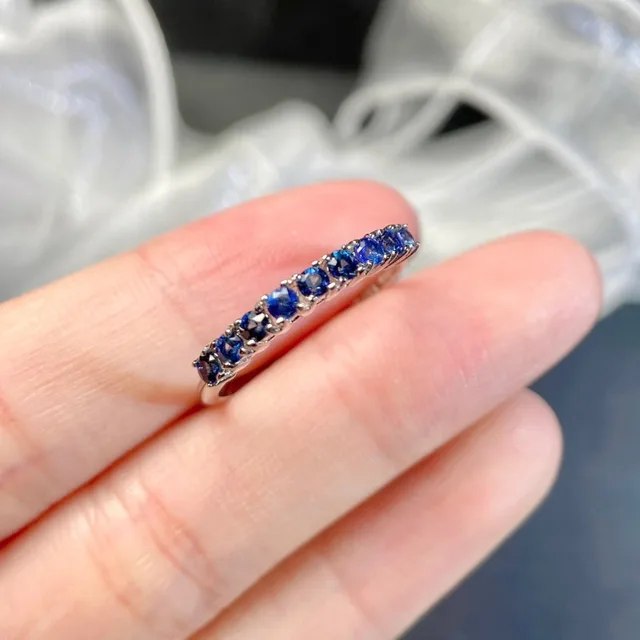 sapphire wedding band