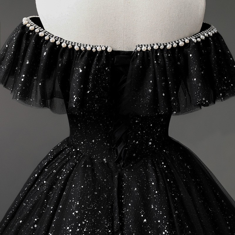 Black wedding dress