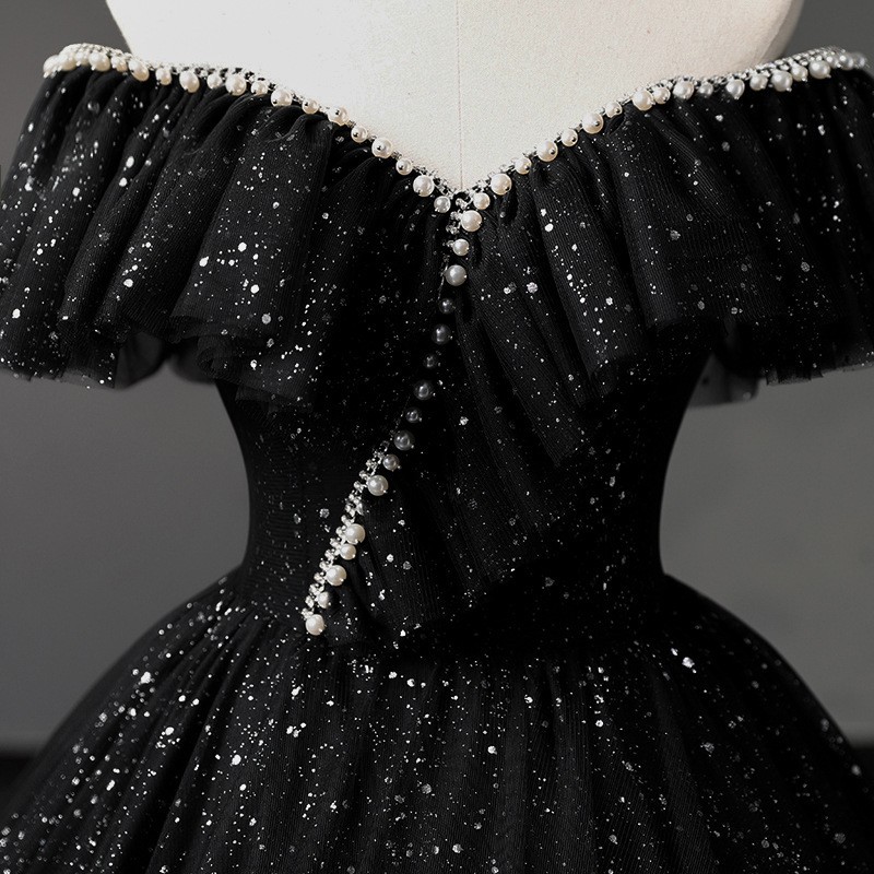 Black wedding dress